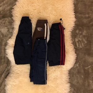 Lot of 4, 3 jogger and 1 sweat pants, size 18 mo